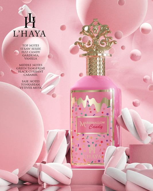 L’HAYA- MARSHSMALLOW CANDY- EXTRAIT THE PARFUM