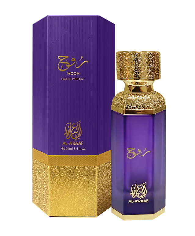 Al-A'RAAF Set de Lujo Eau de Parfum NOOR ROOH HUB Dulce Amaderado Elegante Floral Woody Scents for Women