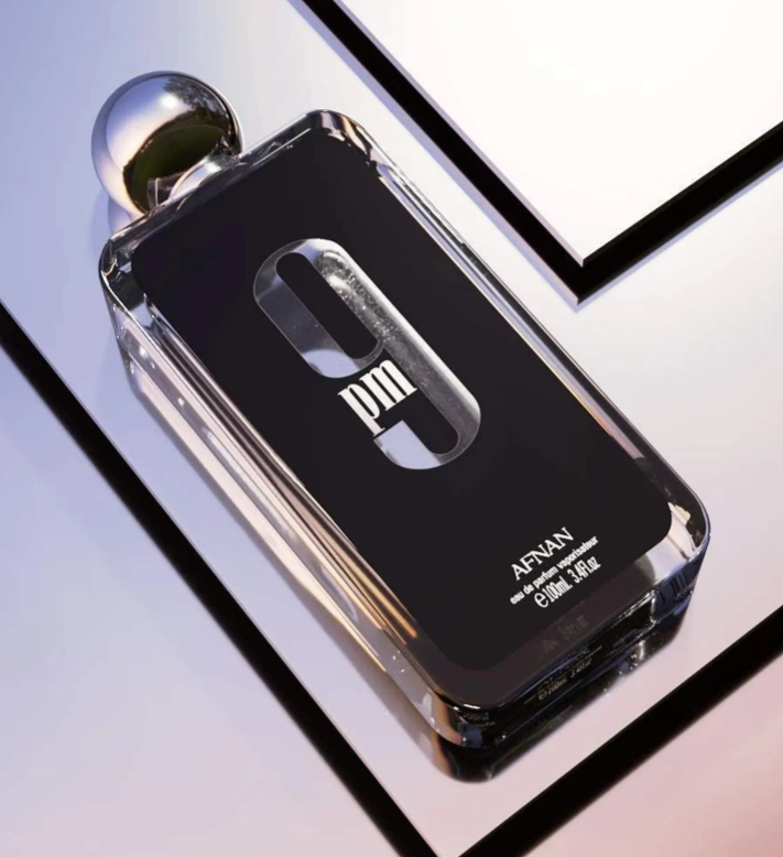AFNAN 9 PM for Men Eau de Parfum Spray, 3.4 Ounce