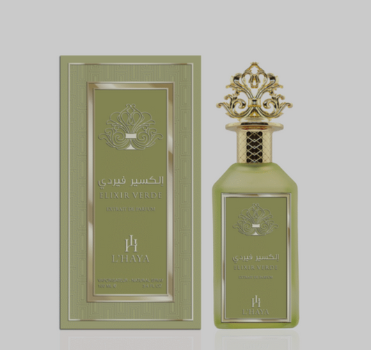 L’HAYA- ELIXIR VERDE- EXTRAIT DE PARFUM 100ml