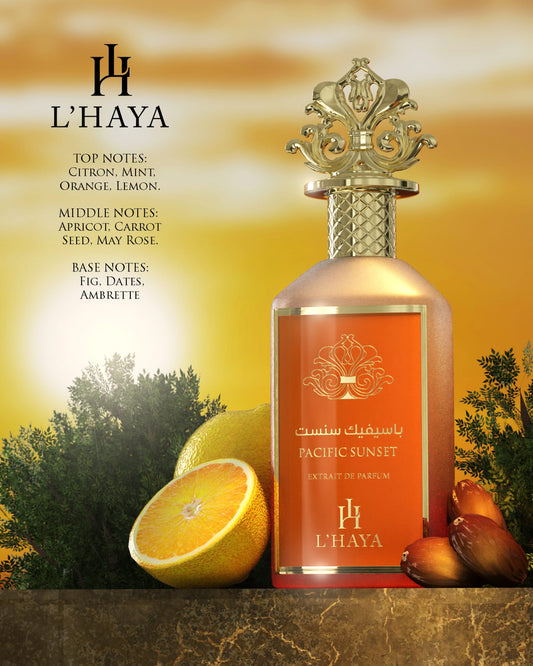 L’HAYA- PACIFIC SUNSET- EXTRAIT DE PARFUM- 100ml
