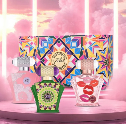 ZAKAT GIFT SET 3X30ML - (Z19, Z25, Z40) PINK