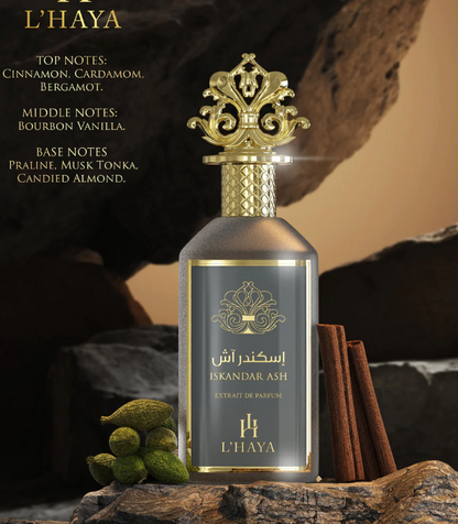 L’HAYA- ISKANDER ASH- EXTRAIT DE PARFUM 100ml